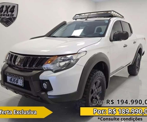 Mitsubishi L200 Triton Savana 2.4 4x4 Die. Aut. - Branca - 2022/2023