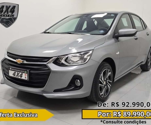 Chevrolet Onix SEDAN Plus LT 1.0 - Cinza - 2024/2025