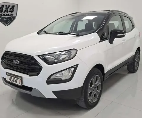 Ford EcoSport FREESTYLE 1.5 12V Flex 5p Aut.  - Branca - 2020/2021