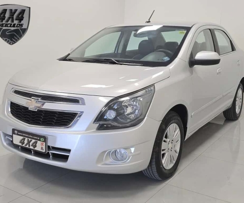 Chevrolet Cobalt LTZ 1.8 8V Econo.Flex 4p Aut.  - Prata - 2014/2015