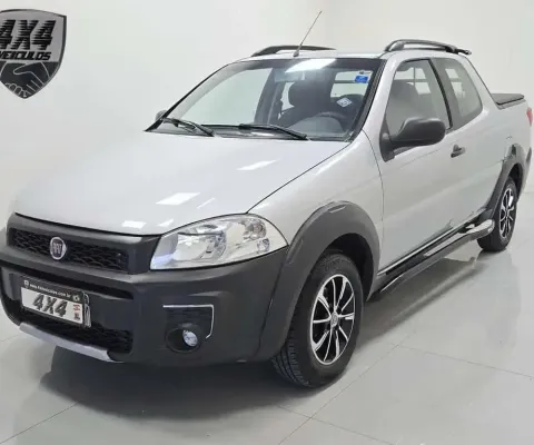 Fiat Strada Working 1.4 mpi Fire Flex 8V CD  - Prata - 2015/2016