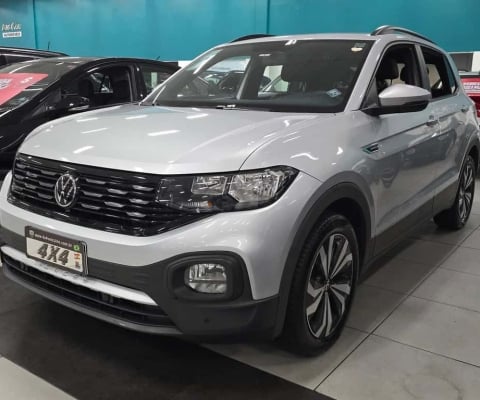 Volkswagen T-Cross Comfor. 200 TSI 1.0 Flex 5p Aut.  - Prata - 2023/2023