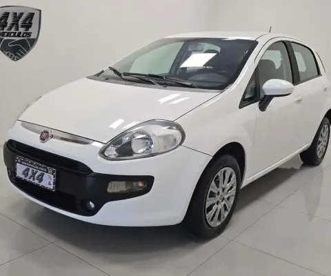Fiat Punto ATTRACTIVE 1.4 Fire Flex 8V 5p  - Branca - 2015/2016
