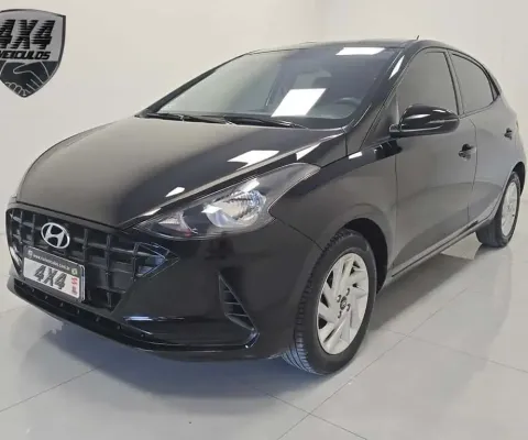 Hyundai HB20 Evolution 1.0 Flex 12V Mec.  - Preta - 2020/2021