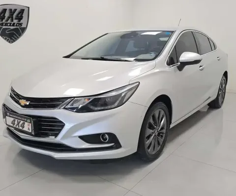Chevrolet Cruze LTZ 1.4 16V Turbo Flex 4p Aut.  - Prata - 2017/2018