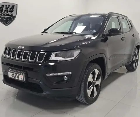 Jeep Compass LONGITUDE 2.0 4x2 Flex 16V Aut.  - Preta - 2017/2017