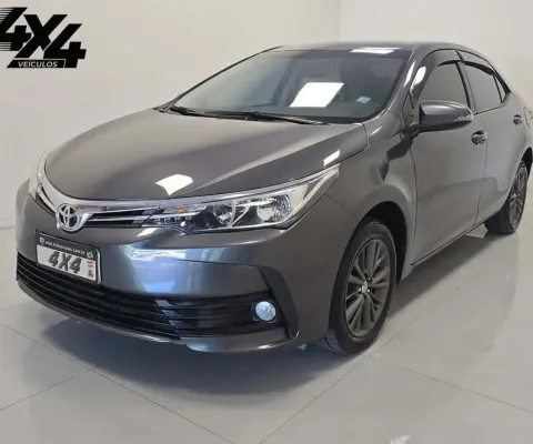 Toyota Corolla GLi Upper 1.8 Flex 16V Aut.  - Cinza - 2017/2018