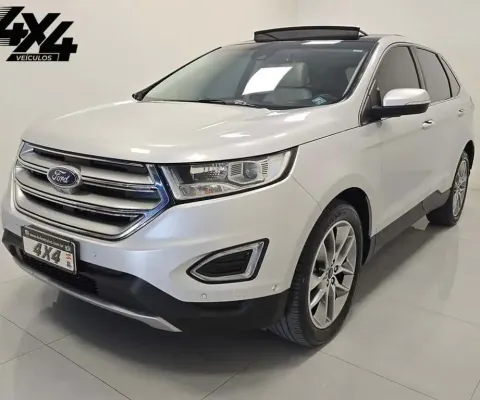Ford Edge TITANIUM 3.5 V6 24V AWD Aut.  - Prata - 2015/2016