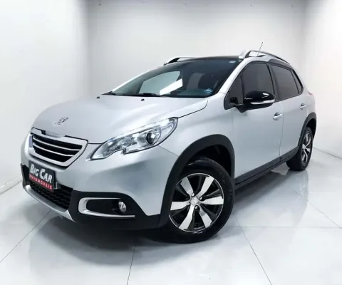 Peugeot 2008 Griffe 1.6 Flex 16V  Aut.  - Prata - 2018/2019