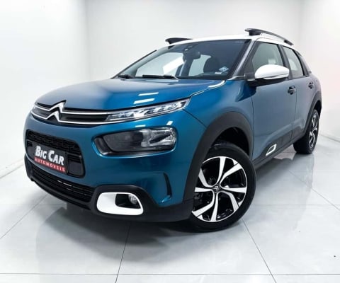 Citroën C4 CACTUS SHINE 1.6 Turbo Flex Aut.  - Azul - 2019/2019