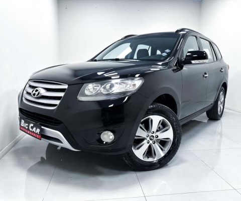 Hyundai Santa  Fe GLS 2.4 Tiptronic  - Preta - 2011/2012