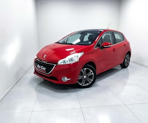 Peugeot 208 Griffe 1.6 Flex 16V 5p Aut.  - Vermelha - 2015/2016
