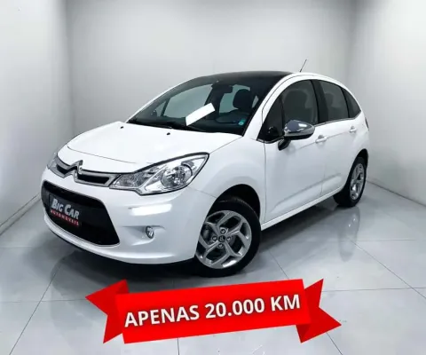 Citroën C3 Exclusive 1.6 VTi Flex Aut.  - Branca - 2017/2018