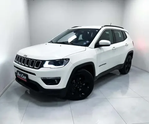 Jeep Compass LONGITUDE 2.0 4x2 Flex 16V Aut.  - Branca - 2018/2018