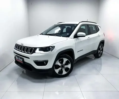Jeep Compass LONGITUDE 2.0 4x2 Flex 16V Aut.  - Branca - 2018/2018