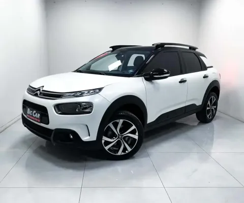 Citroën C4 CACTUS SHINE Pack 1.6 Turbo Flex Aut.  - Branca - 2022/2022