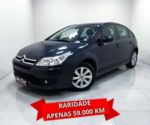 Citroën C4 Exclusive 2.0 Flex 16V Mec.  - Azul - 2011/2012