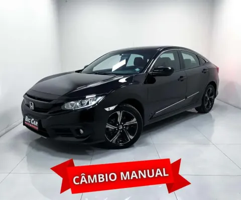 Honda Civic SPORT 2.0 Flex 16V Mec. - Preta - 2018/2018