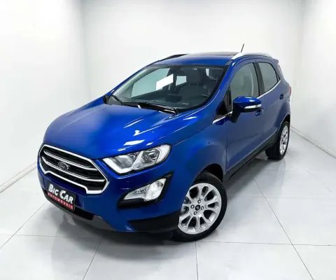 Ford EcoSport TITANIUM 1.5 12V Flex Aut.  - Azul - 2020/2020