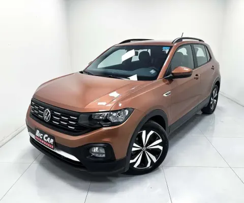 Volkswagen T-Cross Comfortline 200 TSI 1.0 Flex Aut.  - Marrom - 2022/2022