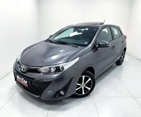 Toyota Yaris XLS Connect 1.5 Flex 16V Aut.  - Cinza - 2021/2022