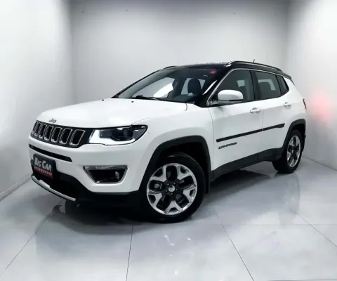 Jeep Compass LIMITED 2.0 4x2 Flex 16V Aut.  - Branca - 2018/2018