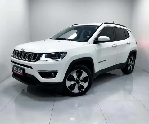 Jeep Compass LONGITUDE 2.0 4x2 Flex 16V Aut.  - Branca - 2018/2018