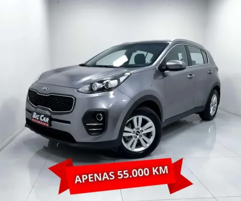 Kia Sportage LX 2.0 16V Flex  Aut.  - Prata - 2016/2017