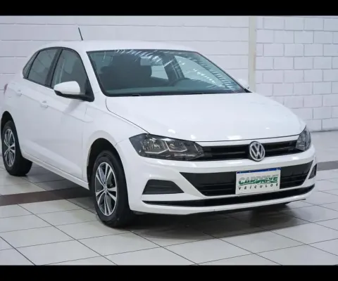 Volkswagen Polo 1.0 Flex 12V 5p  - Branca - 2018/2019