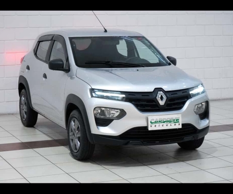 Renault Kwid Zen 1.0 Flex 12V 5p Mec.  - Prata - 2022/2023