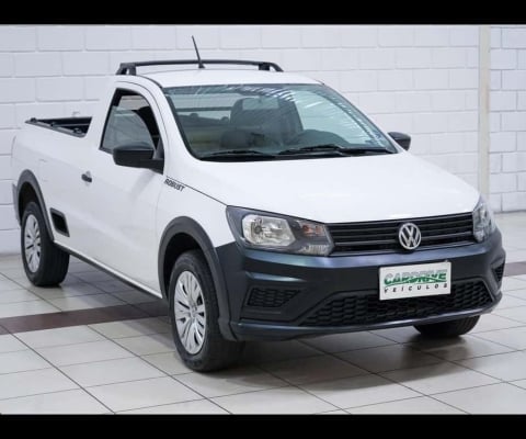Volkswagen Saveiro Robust 1.6 Total Flex 8V  - Branca - 2020/2021