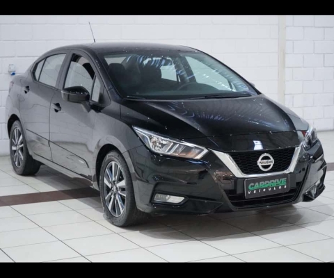 Nissan Versa Advance 1.6 16V Flex Aut.  - Preta - 2021/2021