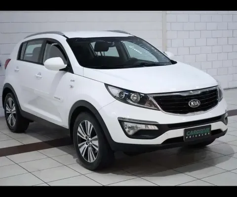 Kia Sportage LX 2.0 16V 142cv 5p AWD - Branca - 2015/2016