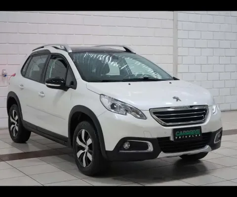 Peugeot 2008 Griffe 1.6 Turbo Flex 16V 5p Mec.  - Branca - 2018/2019