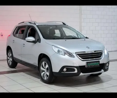 Peugeot 2008 Allure 1.6 Flex 16V 5p Aut.  - Prata - 2016/2016