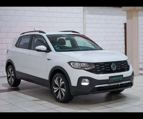 Volkswagen T-Cross Comfor. 200 TSI 1.0 Flex 5p Aut.  - Branca - 2022/2022