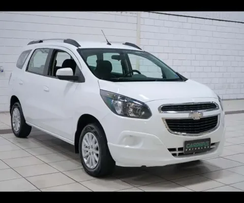 Chevrolet Spin LT 1.8 8V Econo.Flex 5p Aut.  - Branca - 2015/2016