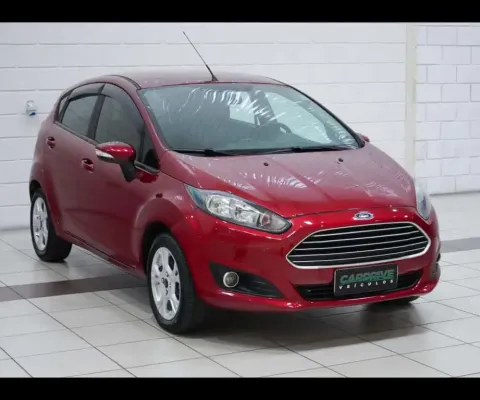 Ford Fiesta SEL 1.6 16V Flex  Aut. 5p  - Vermelha - 2017/2017