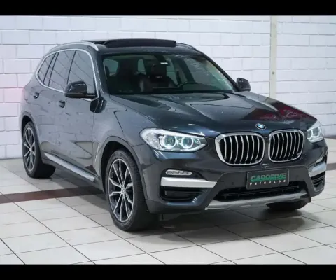 BMW X3 X3 XDRIVE 20i 2.0/X-Line Bi-TB Flex Aut.  - Cinza - 2018/2019