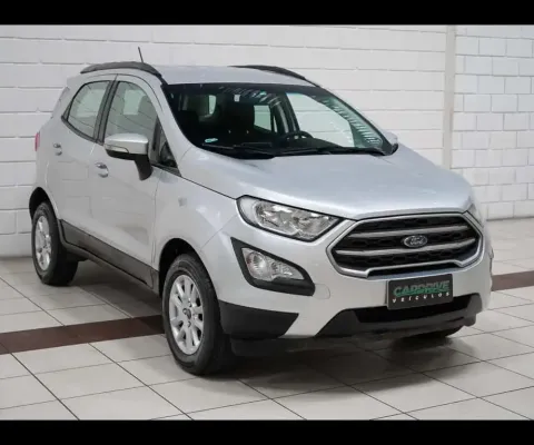 Ford EcoSport SE 1.5 12V Flex 5p Mec.  - Prata - 2017/2018