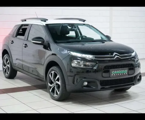 Citroën C4 CACTUS FEEL Pack 1.6 16V Flex Aut.  - Preta - 2021/2022