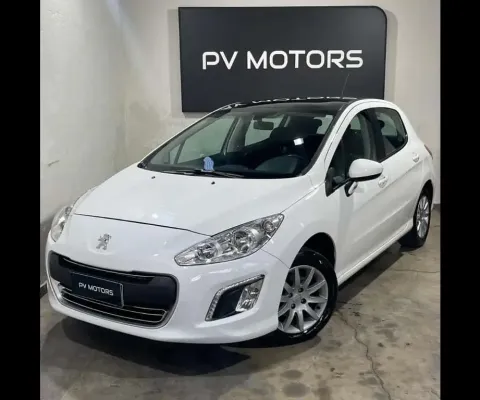 Peugeot 308 Active 1.6 Flex 16V 5p mec.  - Branca - 2014/2014