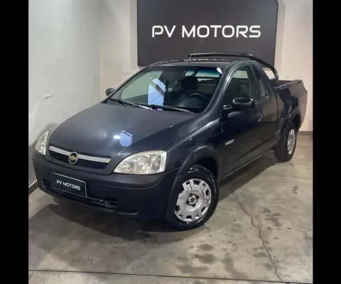 Chevrolet Montana 1.4 8V Conquest ECONOFLEX  2p  - Cinza - 2007/2008