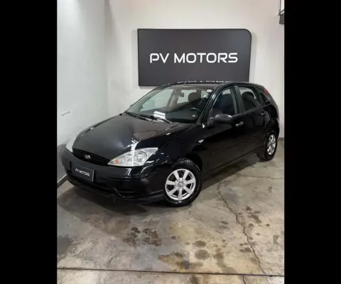 Ford Focus 1.6 8V Flex - Preta - 2008/2009