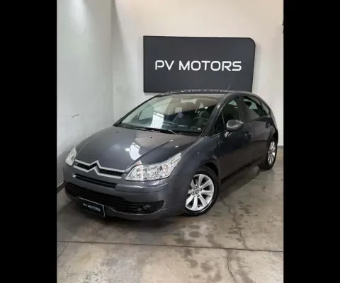 Citroën C4 GLX 1.6 FLEX - Cinza - 2011/2011