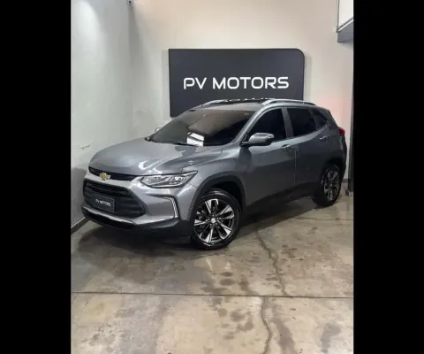 Chevrolet Tracker Premier 1.2 Turbo 12V Flex Aut.  - Cinza - 2021/2022