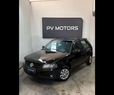 Volkswagen Gol 1.0 GIV - Preta - 2009/2010