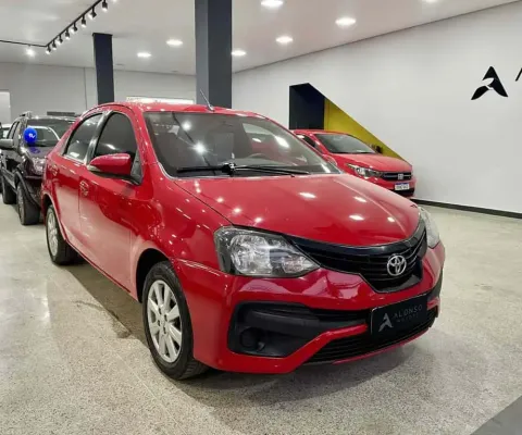 Toyota Etios 2019 1.5 x plus sedan 16v flex 4p automático