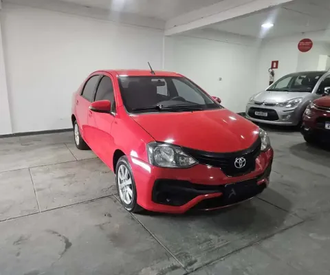 Toyota Etios 2019 1.5 x plus sedan 16v flex 4p automático