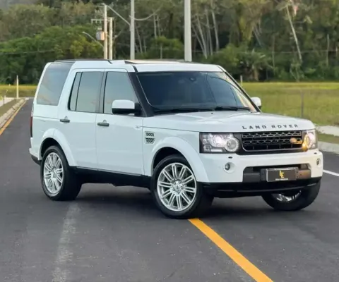 Land Rover Discovery 4 HSE 3.0 V6 4x4 TD6 Diesel Aut. - Branca - 2012/2012